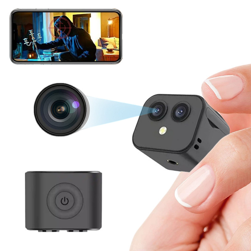 New Product Q12Hd 4K Dual-Lens Wifi Camera