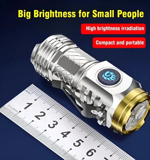 Thumb Flashlight,Buy a flashlight and get a free perfume!